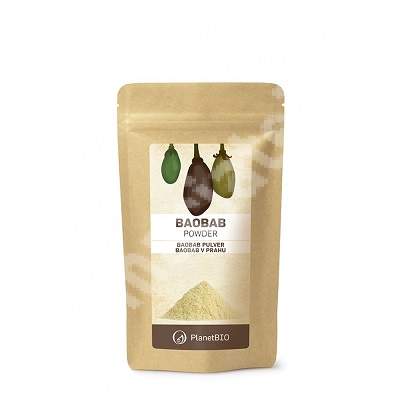 Baobab pulbere Bio, 150 g, Planet Bio