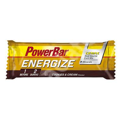 Baton Energize Cookies&Cream, 55 g, PowerBar