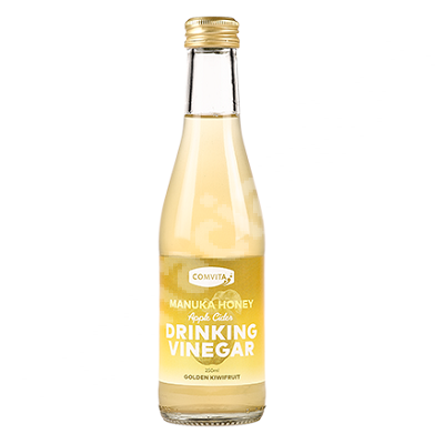 Bautura din otet de cidru de mere cu Golden Kiwi, 250 ml, Comvita