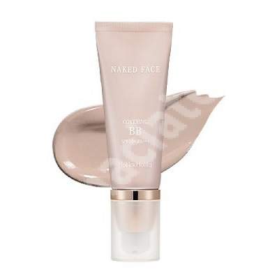 BB Cream Naked Face cu SPF 50 nuanta 21.5, 40 ml , Holika Holika