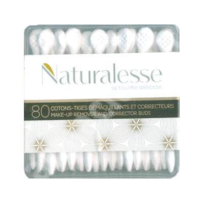 Betisoare demachiante si corectoare, 80 bucati, Naturalesse