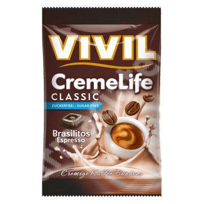 Bomboane cremoase cu aroma de cafea Espresso, 110 g, Vivil