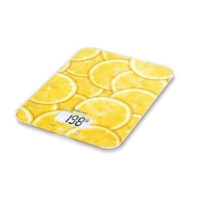 Cantar de bucatarie din sticla model Lemon, KS19, Beurer