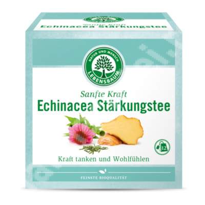 Ceai Bio fortifiant cu echinacea, 12 plicuri, Lebensbaum