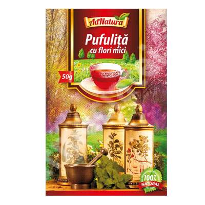 Ceai de pufulita cu flori mici, 50 g, AdNatura
