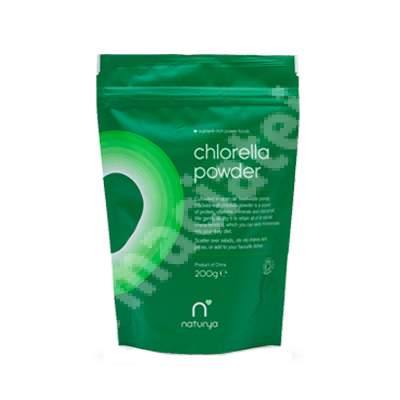 Chlorella pulbere organic, 200 g, Naturya