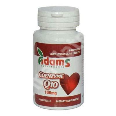 Coenzima Q10 100mg, 30 capsule, Adams Vision