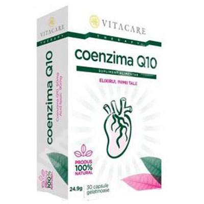 Coenzima Q10, 30 capsule, Vitacare