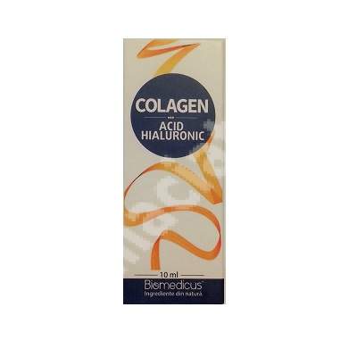 Colagen cu Acid Hialuronic, 10 ml, Biomedicus