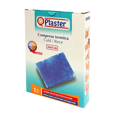 Compresa Cald Rece 26 x 35 cm, 1 bucata, QPlaster