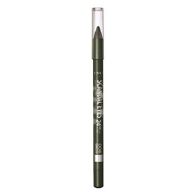 Creion de ochi Scandaleyes Kohl Kajal Waterproof 006 Green, 1.2 g, Rimmel London