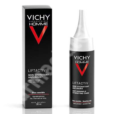 Crema activa antirid si anti-oboseala pentru barbati Liftactiv, 30 ml, Vichy