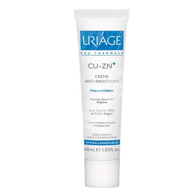 Crema anti iritatii Cu Zn, 40 ml, Uriage