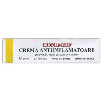 Crema antiinflamatoare Conimed, 50 ml, Elzin Plant