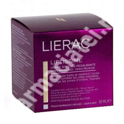 Crema antirid cu efect lifting Liftissime, 50 ml, Lierac Paris