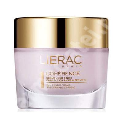 Crema antirid de zi si noapte Coherence, 50 ml, Lierac Paris