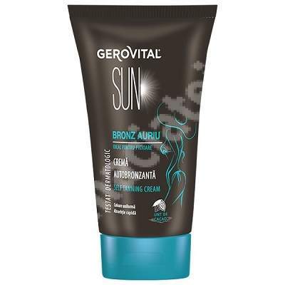 Crema autobronzanta Sun, 150 ml, Gerovital