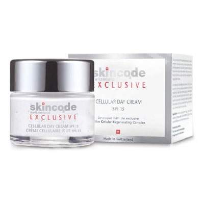 Crema celulara pentru zi SPF 15 Exclusive, 50 ml, Skincode