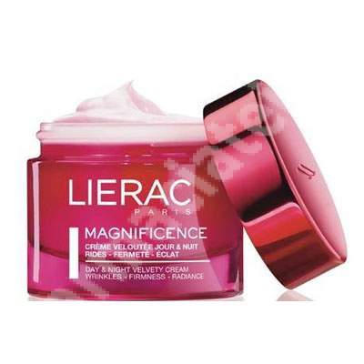 Crema cu efect antirid de zi si noapte pentru ten uscat Magnificence, 50 ml, Lierac Paris