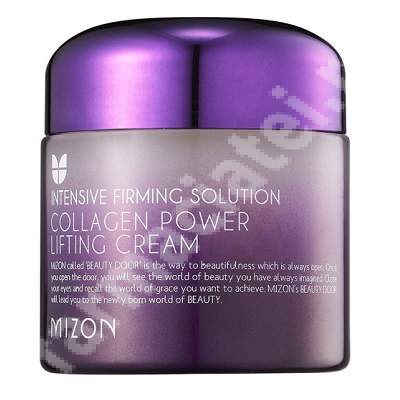 Crema cu efect de lifting si colagen, 75 ml, Mizon