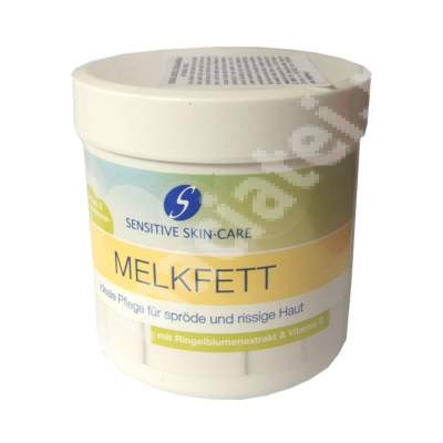 Crema cu extract de galbenele si vitamina E Melkfett, 250 ml, Schmees