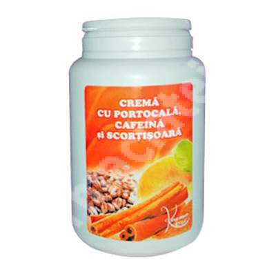 Crema cu portocale, cafeina si scortisoara, 1 L, Kosmo Line