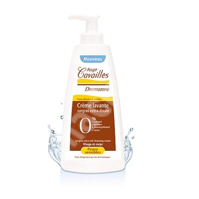 Crema curatatoare extra-delicata pentru piele sensibila Dermazero, 300 ml, Roge Cavailles