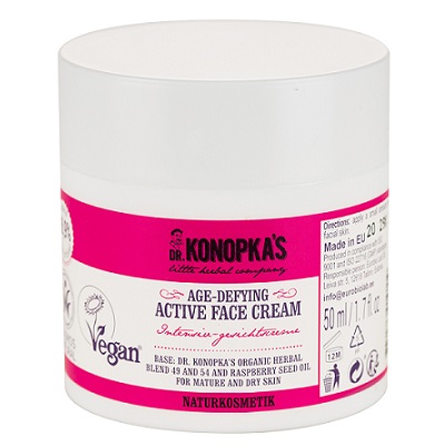 Crema de fata activa anti-rid, 50 ml, Dr. Konopkas