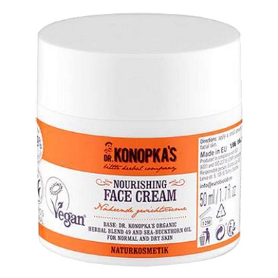 Crema de fata nutritiva, 50 ml, Dr. Konopkas