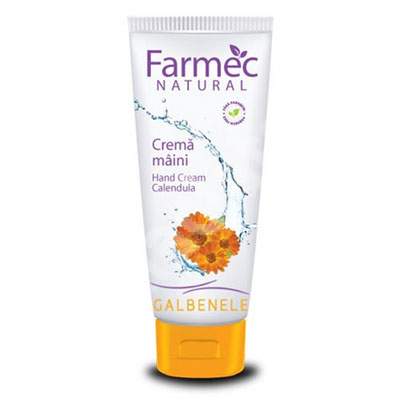 Crema de maini cu galbenele, 100 ml, Farmec