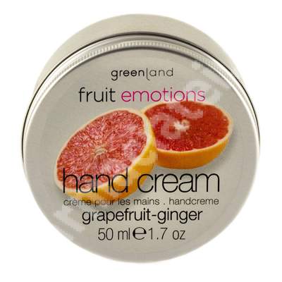 Crema de maini cu ghimbir si grapefruit Spicy, 50 ml, Greenland