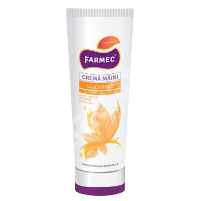 Crema de maini cu glicerina, 150 ml, Farmec