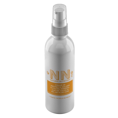 Crema de protectie solara pentru fata si corp cu filtru mineral FPS 30, 150 ml, NN Cosmetics