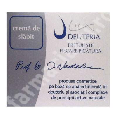 Crema de slabit, 200 ml, Deuteria Cosmetics