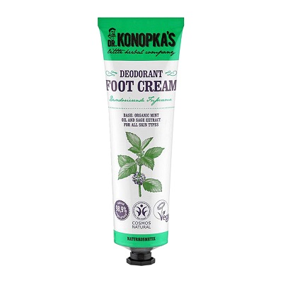 Crema deodorizanta pentru picioare, 75 ml, Dr. Konopkas