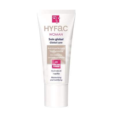 Crema globala pentru piele mixta Woman, 40 ml, Hyfac