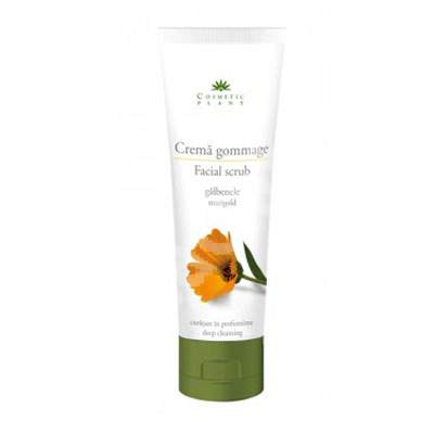 Crema gommage cu extract de galbenele, 50 ml, Cosmetic Plante