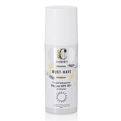 Crema hidratanta cu SPF 30+ si vitamine Must Have, 50 ml, Cremeria