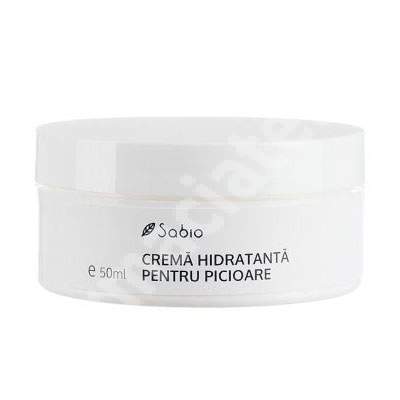 Crema hidratanta pentru picioare, 50 ml, Sabio