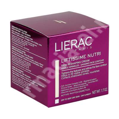 Crema hranitoare antirid cu efect lifting Liftissime, 50 ml, Lierac Paris