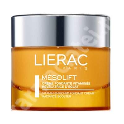 Crema iluminatoare cu vitamine Mesolift, 50 ml, Lierac Paris