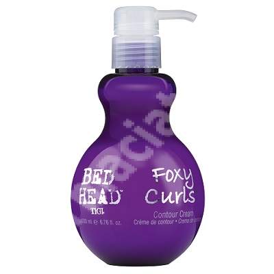 Crema pentru par ondulat Bed Head Foxy Curls Contour, 200 ml, Tigi