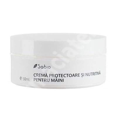 Crema protectoare si nutritiva pentru maini, 50 ml, Sabio