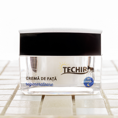 Crema regeneratoare de fata pentru noapte, 50 g, Techir