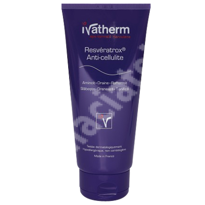 Crema Resveratrox Anti-Cellulite, 200 ml, Ivatherm