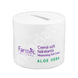 Crema soft hidratanta cu aloe vera, 150 ml, Farmec