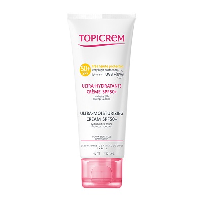 Crema ultra hidratanta SPF50+ Topicrem,, 40 ml, NIGY