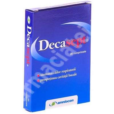 Decasept, 20 comprimat, Amniocen