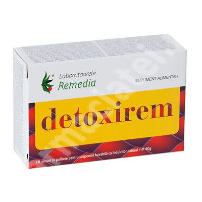 Detoxirem, 10 plicuri, Remedia