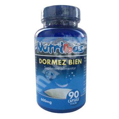 Dormez Bien 600mg, 90 capsule, Nutrimas